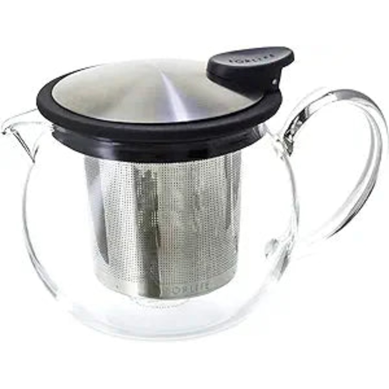 ForLife- 25 oz Bola Glass Teapot