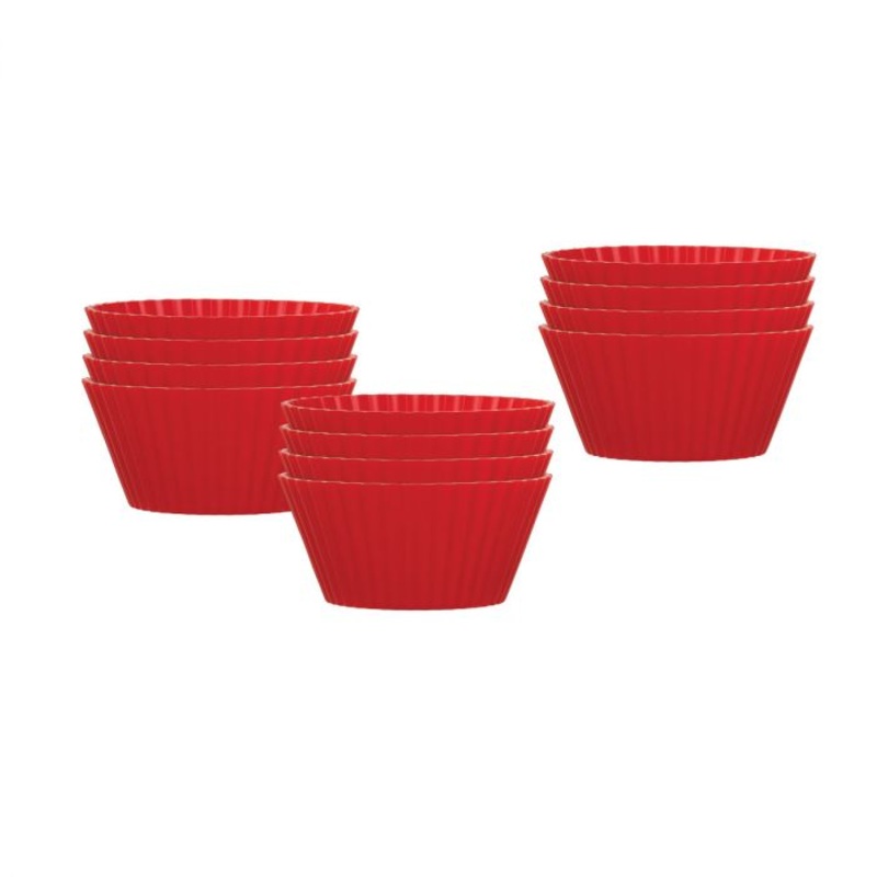 Mrs.Anderson's Silicone Muffin Cups- Set of 12
