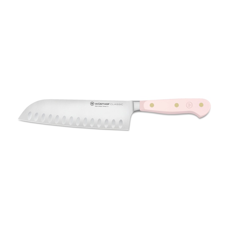 Wusthof 7" Classic Santoku Knife- Pink Himalayan Salt
