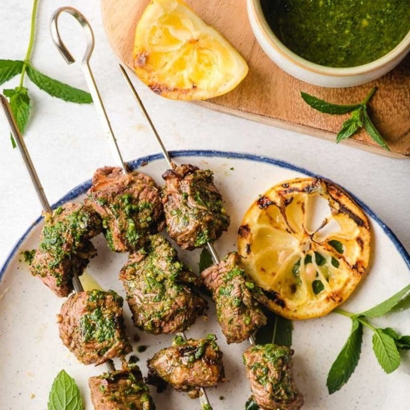 Hands-On Class - Chili Spiced Steak Kebabs