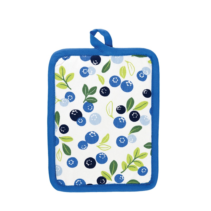 Mu Kitchen Potholder- Blueberries