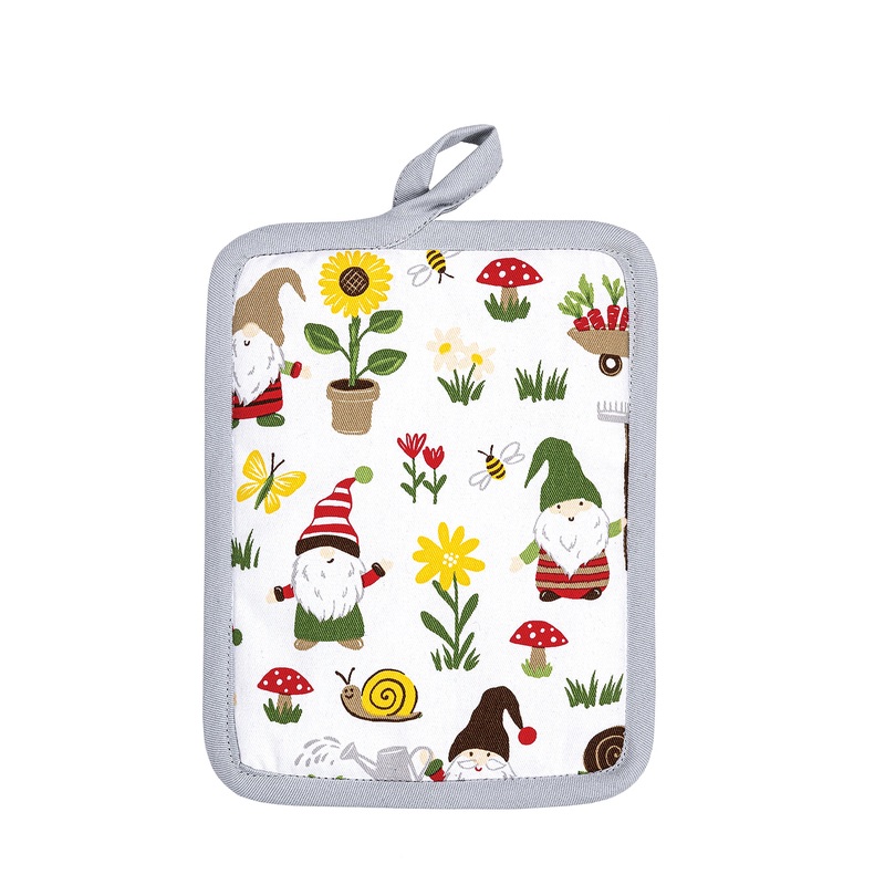Mu Kitchen Potholder- Gnomes