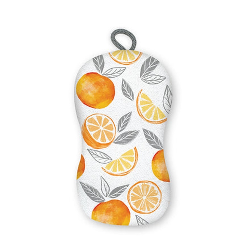 Mu Kitchen Scrub Sponge- Orange Grove
