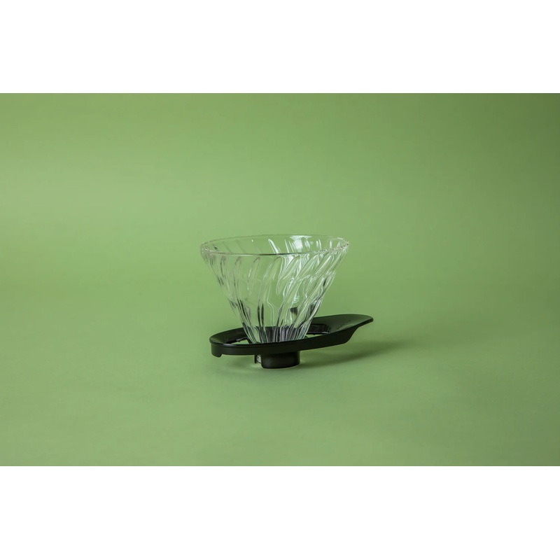 Hario V60 #2 Glass Dripper- Black