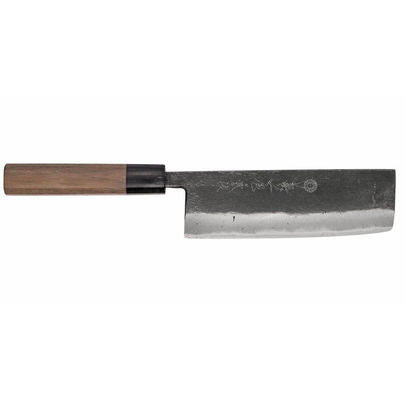 Kikuichi- KURO Kurouchi Carbon Steel 6.5" Nakiri