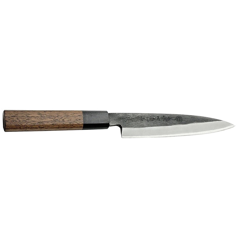 Kikuichi- KURO Kurouchi Carbon Steel 6" Utility