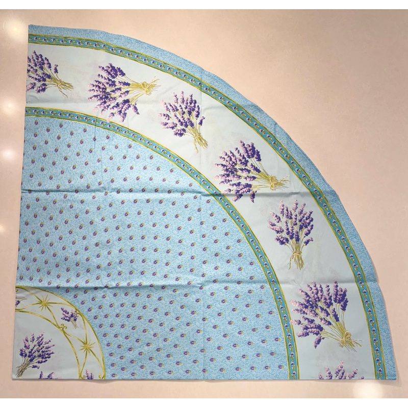 Le Cluny- Provence Lavender Blue Tablecloth (70" Round)