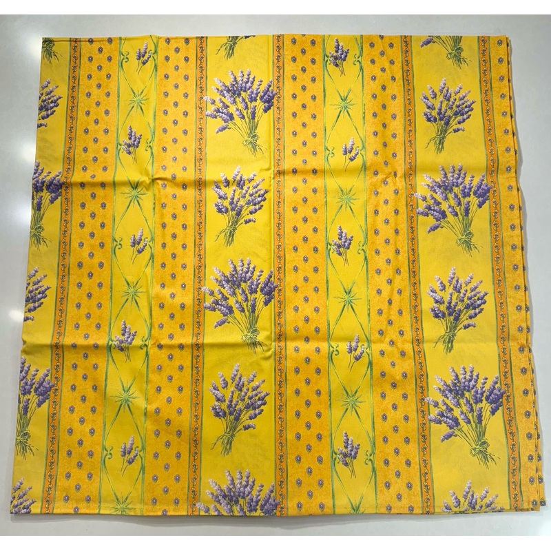 Le Cluny- Provence Lavender Yellow Tablecloth (60"x 96")