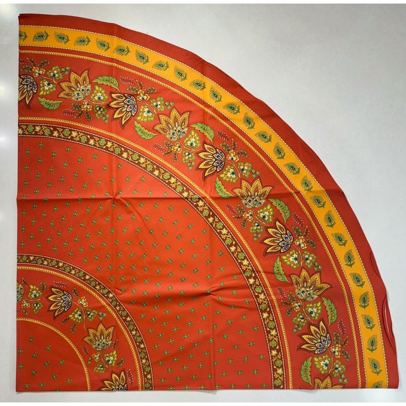 Le Cluny- Provence Lisa Red Tablecloth (70" Round)