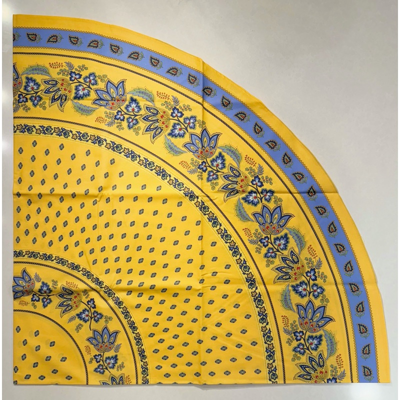 Le Cluny- Provence Lisa Yellow Tablecloth (70" Round)