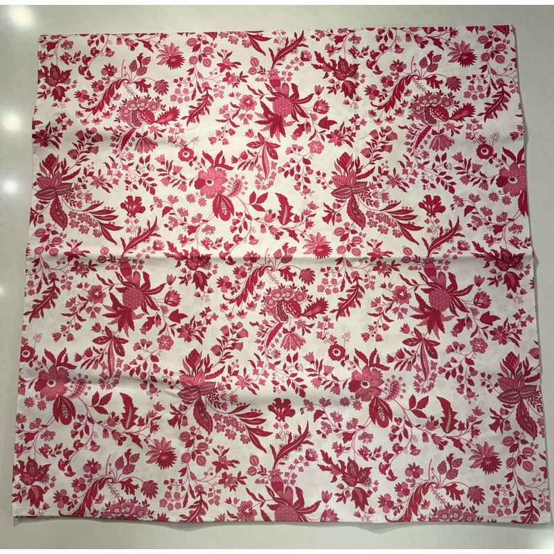 Le Cluny- Provence Versailles White & Red Tablecloth (60"96")