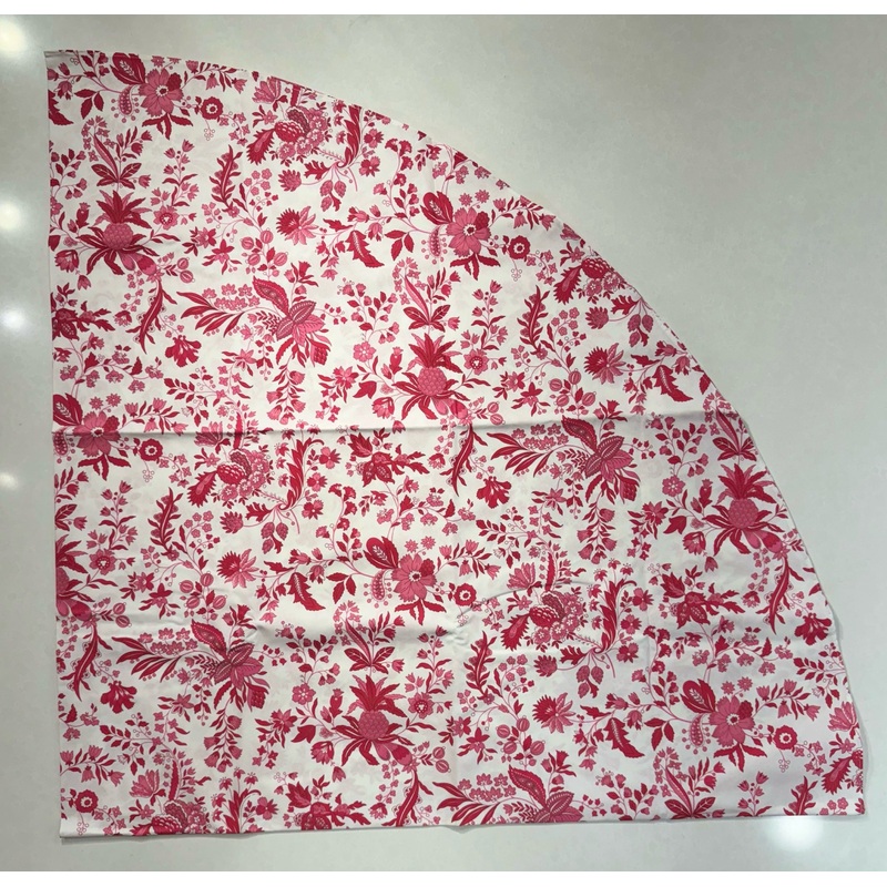 Le Cluny- Provence Verseilles White & Red Tablecloth (70" Round)