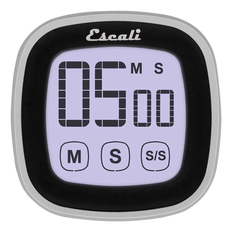 Escali- Black Touch Screen Timer