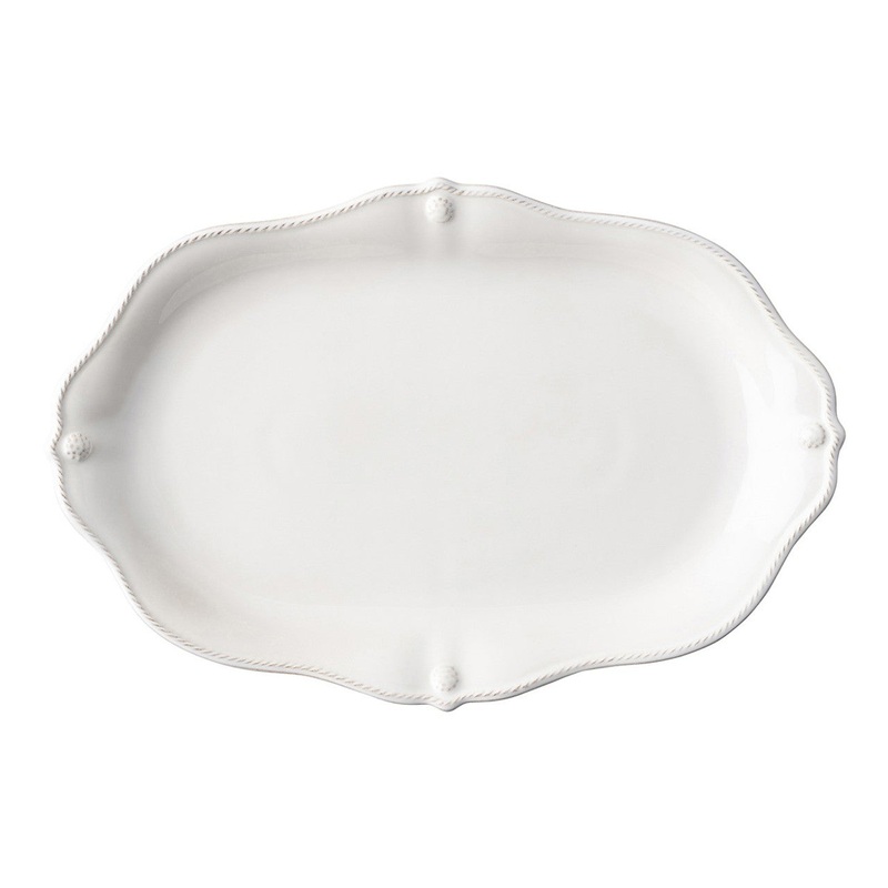Juliska- 16" Berry & Thread Whitewash Platter