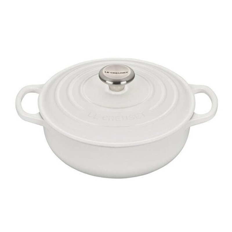 Le Creuset Sauteuse 3.5 Qt White (Promo)