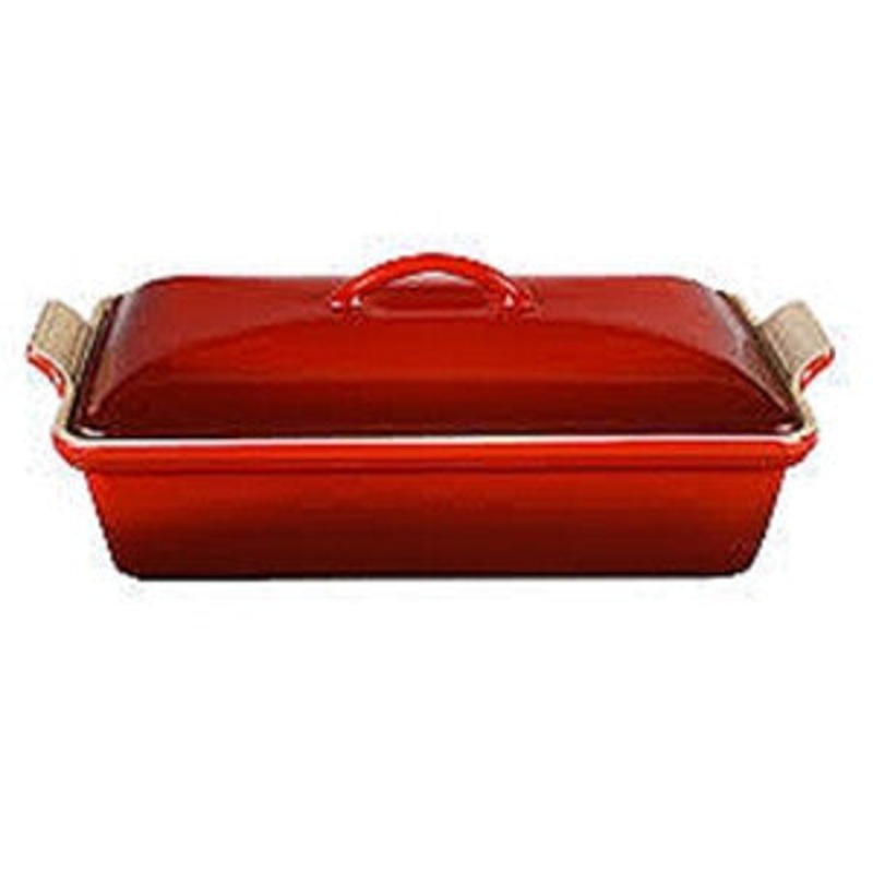 Le Creuset Covered Rectanglular Casserole Cerise