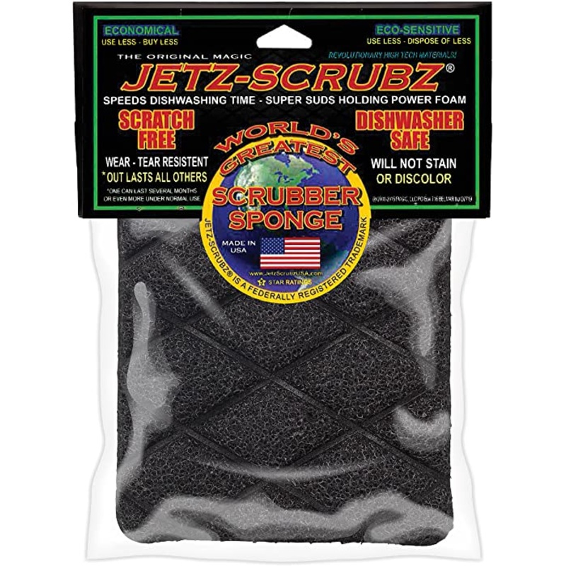 Jetz-Scrubz Square Scrubber Sponge