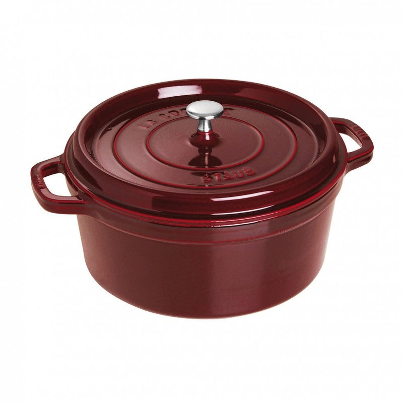 Staub 7 Qt Round Cocotte - Grenadine (Promo)