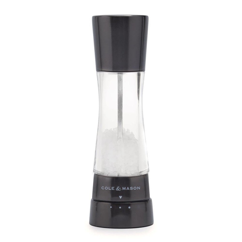 Cole & Mason Derwent Salt Mill - Gunmetal