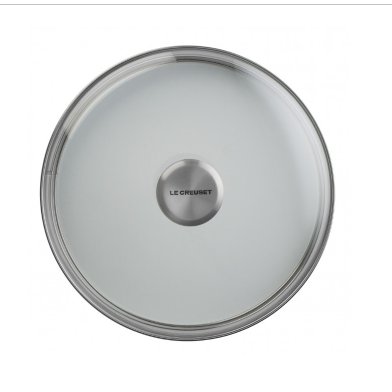 Le Creuset Glass Lid w/ Stainless Steel Knob - 8"
