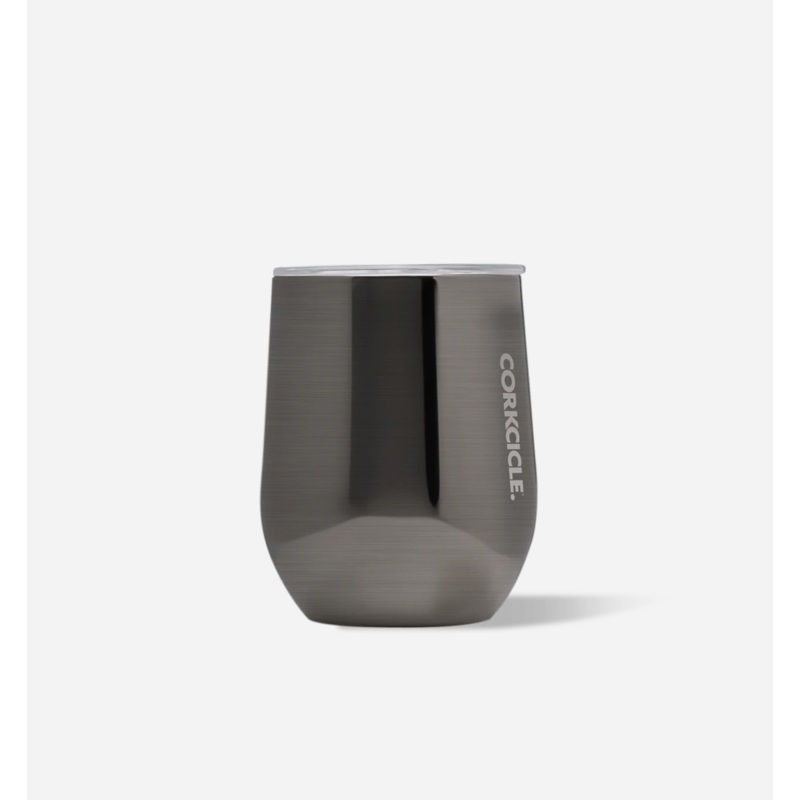Corkcicle 12 oz Stemless Tumbler- Gunmetal