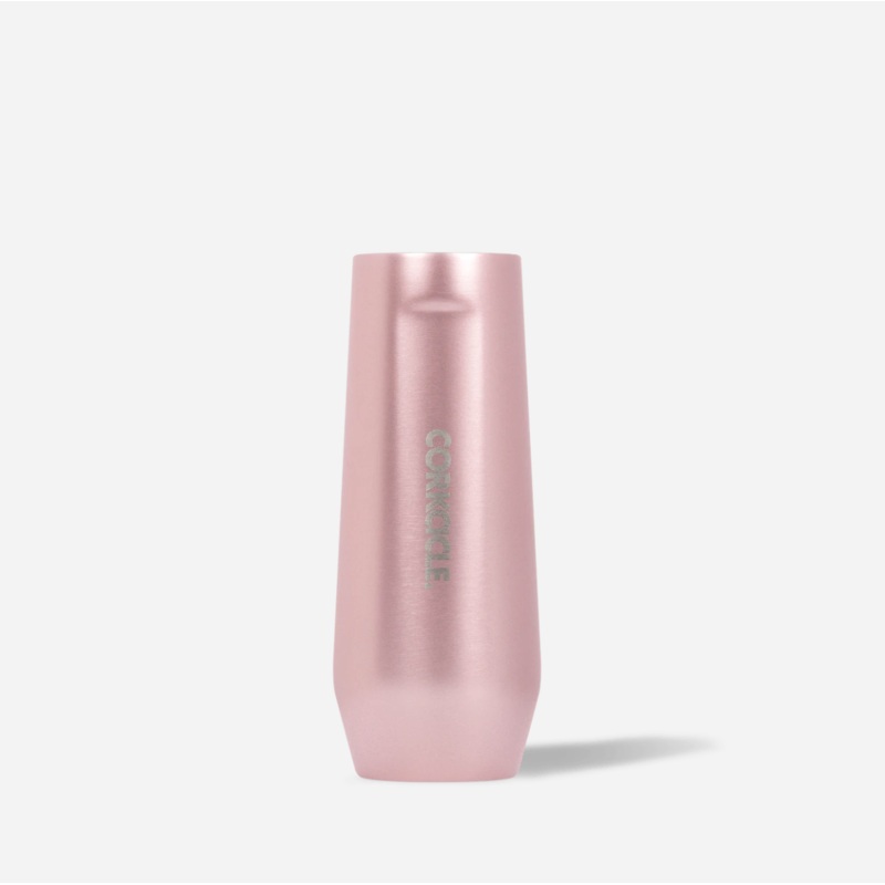Corkcicle Stemless Flute - Rose