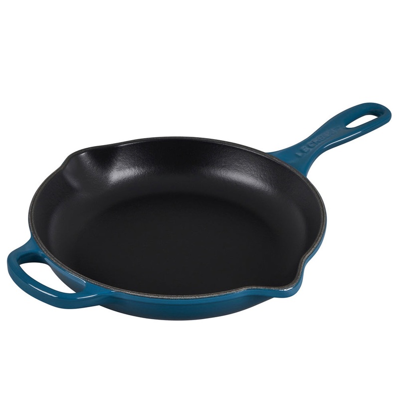 Le Creuset - 10.25" Iron Handle Skillet - Deep Teal