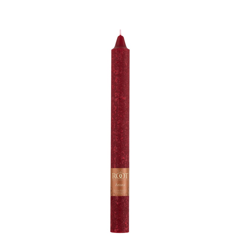 Root Arista Timberline 9" Candle - Garnet