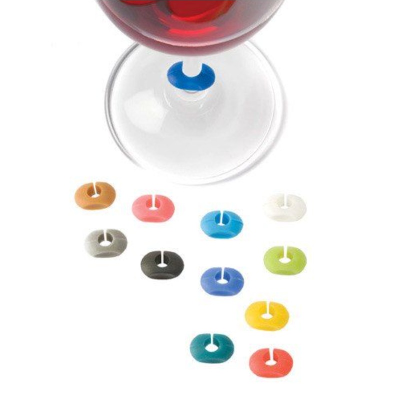 True Wine-O Silicone Wine Charms