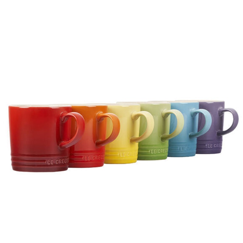 Le Creuset - London Mugs Rainbow Set of 6 (Promo)