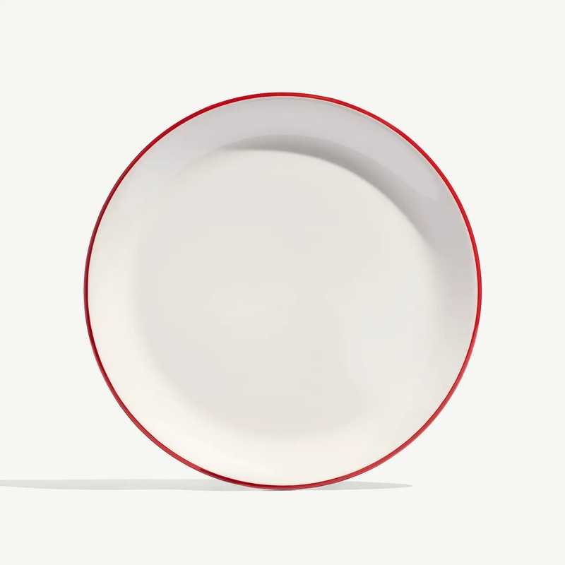 MADE IN - Ceramic Dinner Plate Red