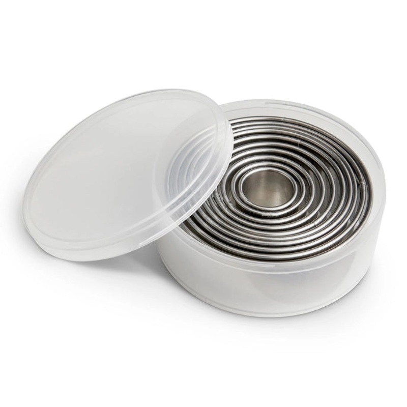 Mrs. Anderson's Baking - Round Cutters, Set of 10