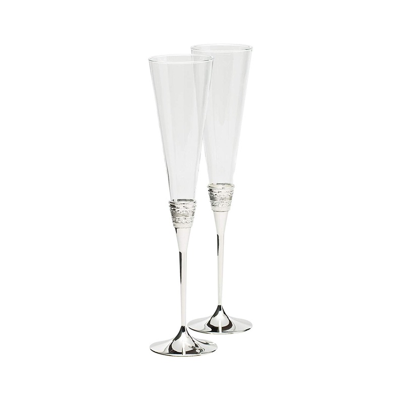 Vera Wang Wedgwood 5700366117 With Love Toasting Flute Pair