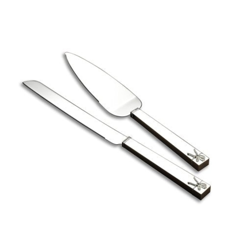 Vera Wang Wedgwood Love Knots Stainless Cake Knife & Server