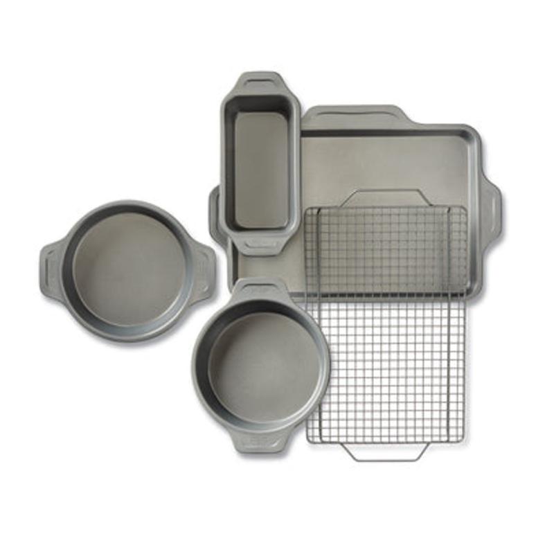 All-Clad J2575S64 Pro-Release bakeware set, 5 piece, Grey