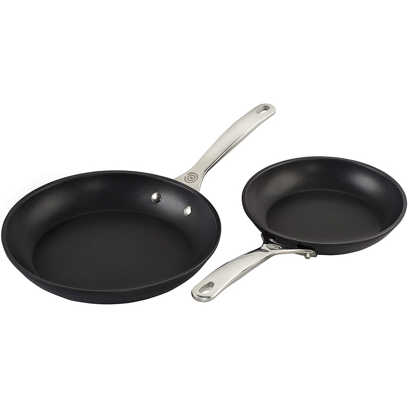 Le Creuset Toughened Nonstick PRO 2 Piece Fry Pan Set (9.5" & 11" Fry Pan)