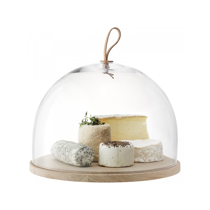 LSA International Ivalo Dome & Ash Base 12.5 in Clear (IV03)