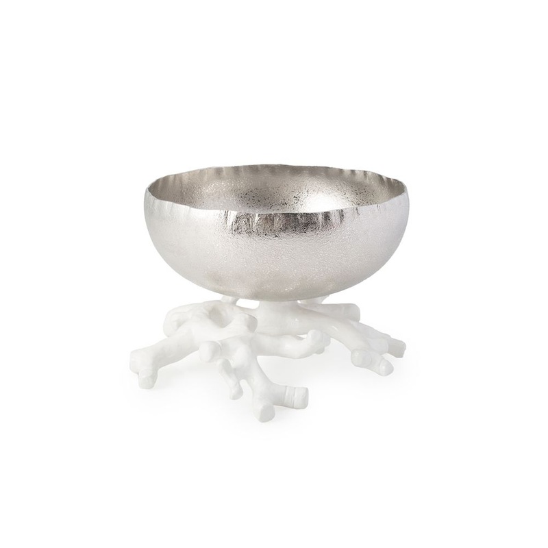 Micheal Aram ocean reef small bowl-red