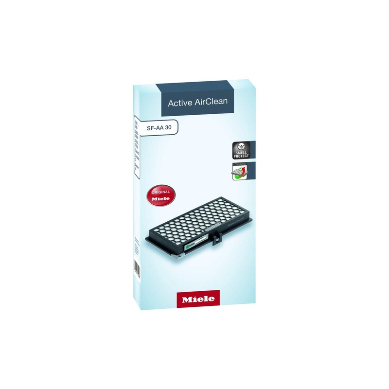 Miele Active AirClean filter with timestrip
