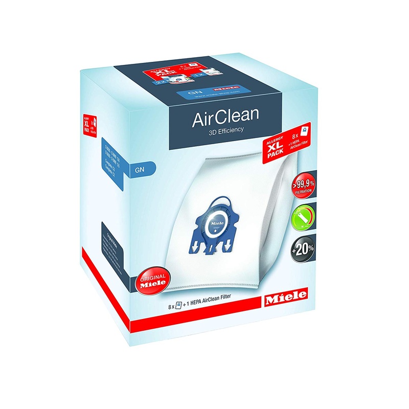 Miele AirClean 3D Allergy XL-Pack, GN FilterBags Vacuum Bag 11214190
