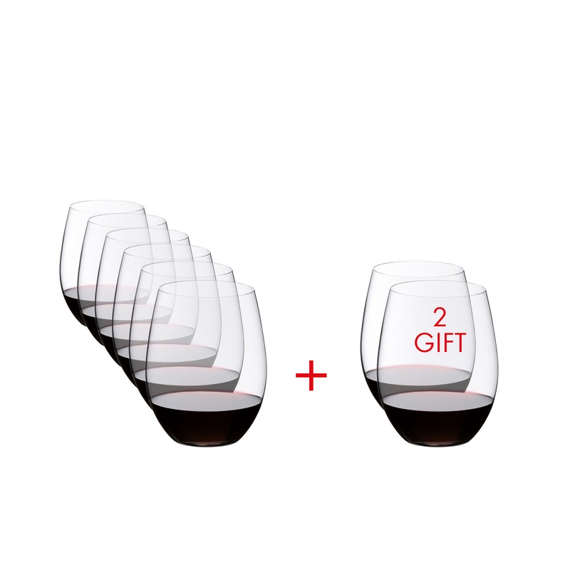 Riedel O Wine Tumbler Cabernet Pay for 6 get 8