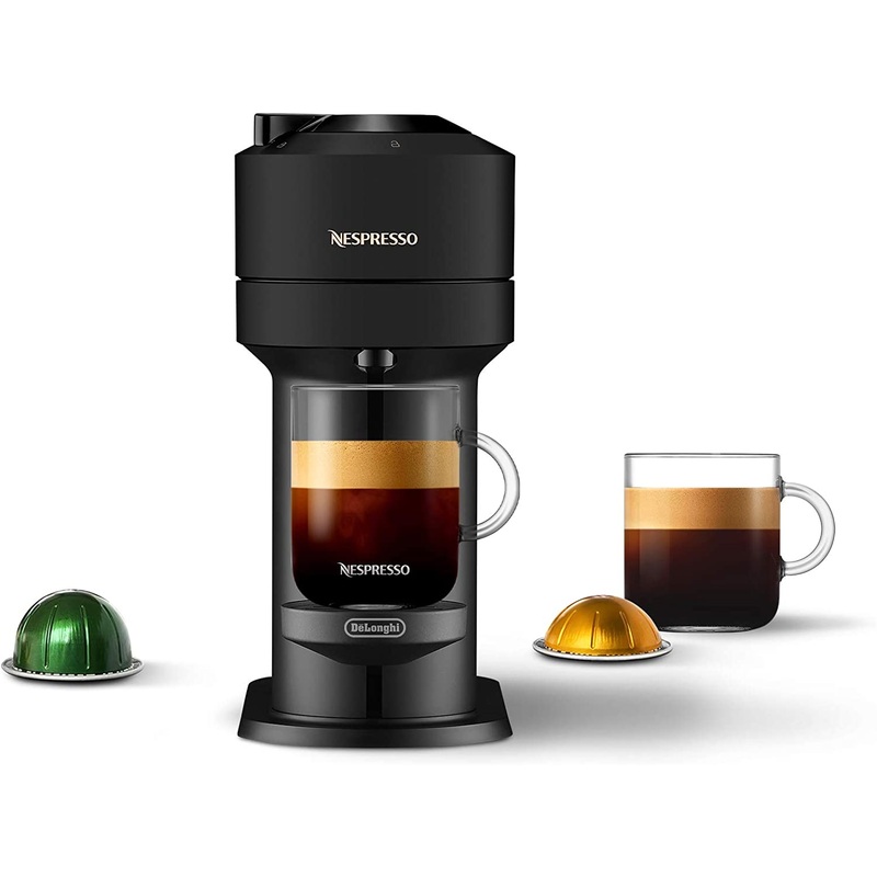 De'Longhi Nespresso Vertuo Next Coffee and Espresso Machine, Matte Black ENV120BM