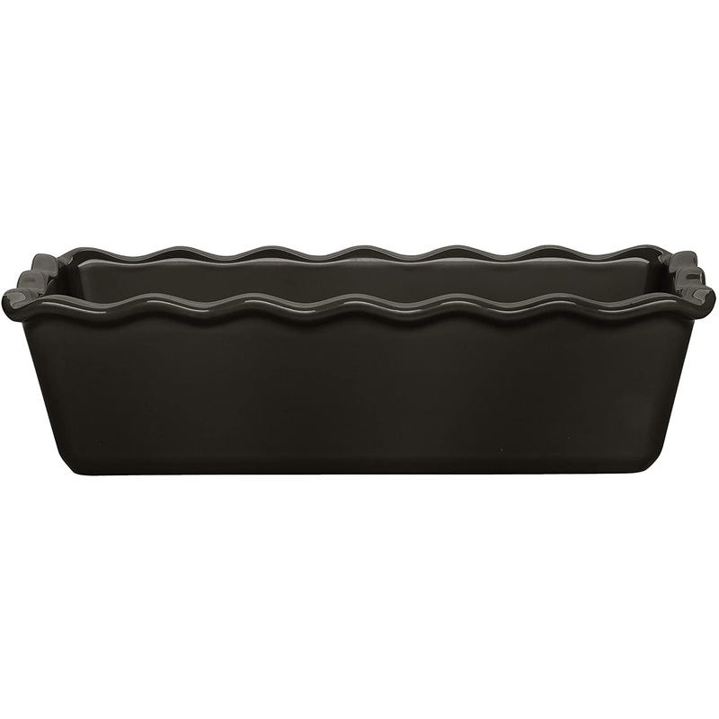 Emile Henry Ruffled Loaf Pan, 9x5x3