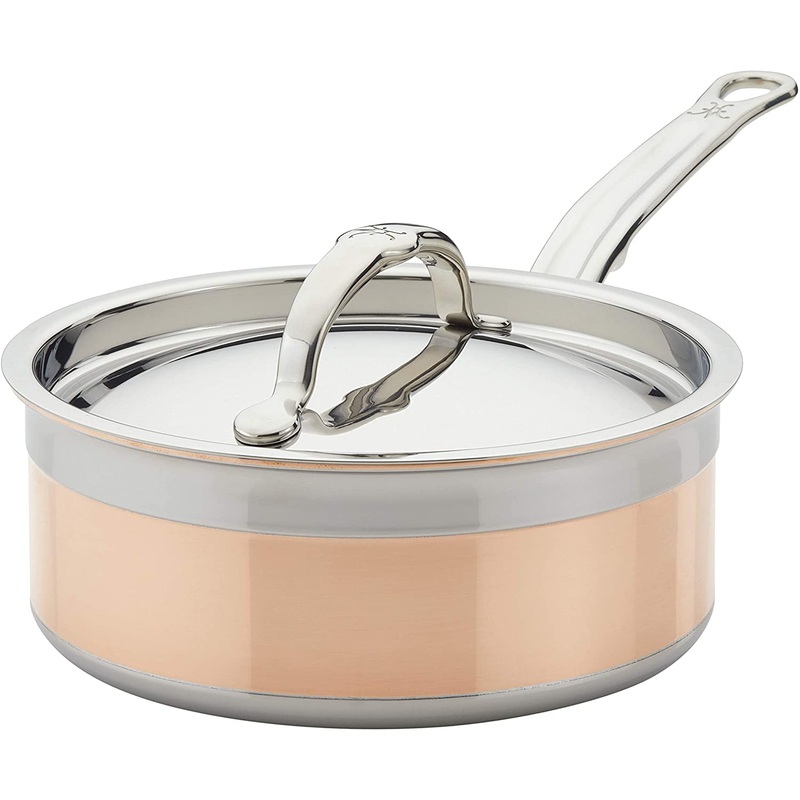 Hestan Copperbond Covered Saucepan