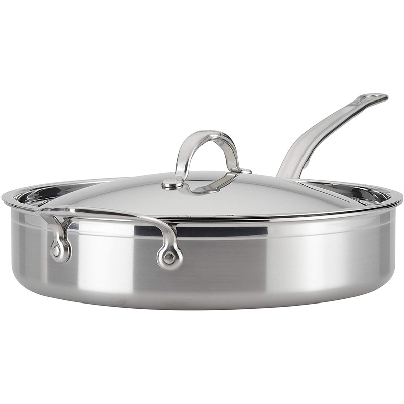 Hestan Probond 5 Qt. Covered Saute w/ Helper Handle