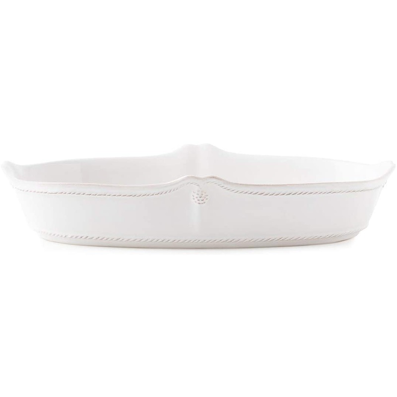 Juliska Berry & Thread Whitewash 12" Oblong Serving Dish