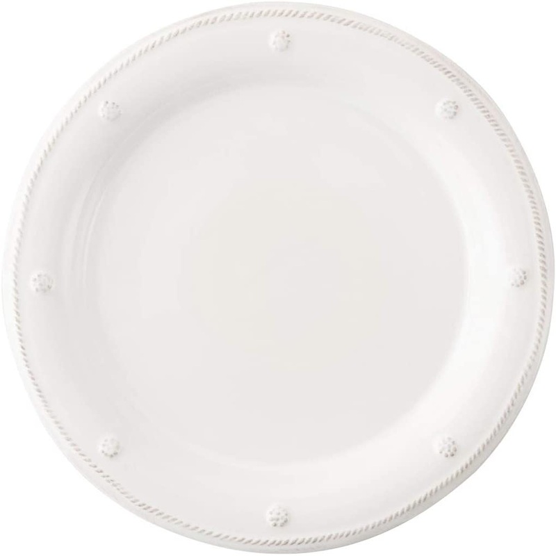 Juliska Berry & Thread Whitewash Dessert/Salad Plate