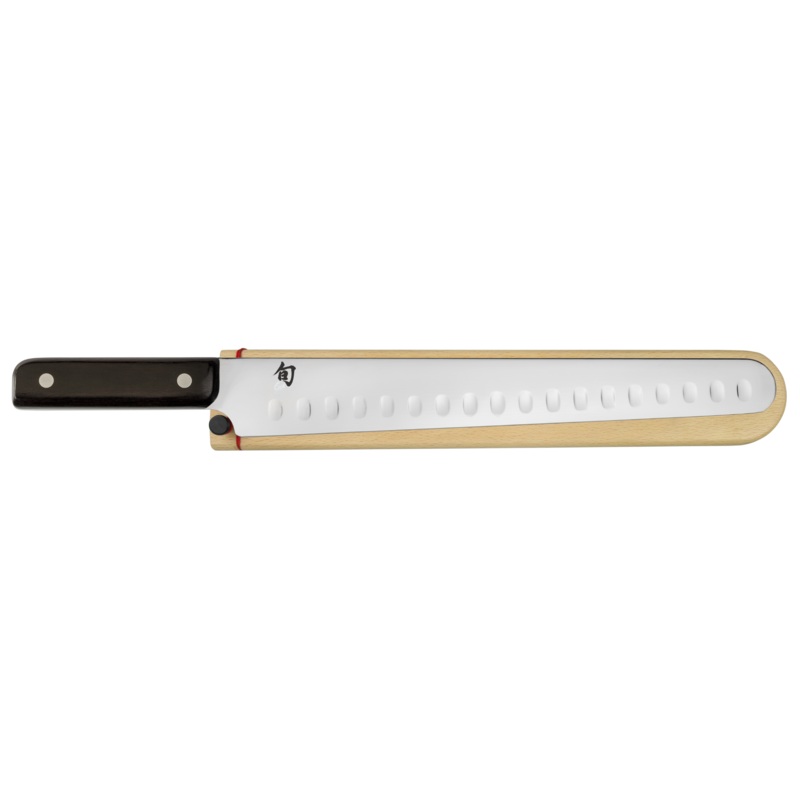 Shun Classic 12" Hollow Ground Slicing Knife with Saya