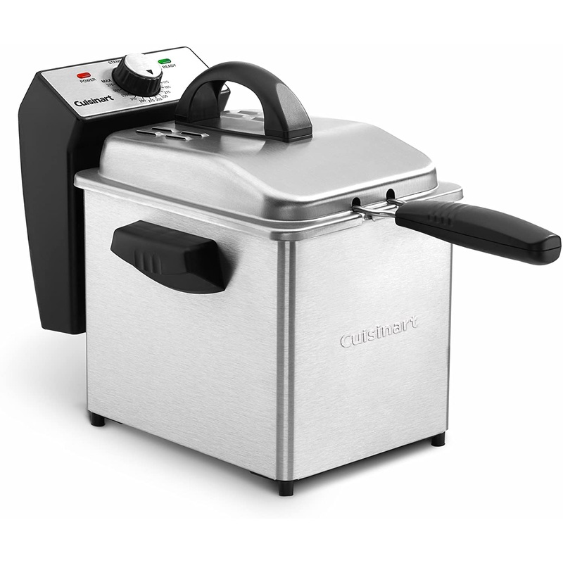 Cuisinart CDF-130 Deep Fryer, 2 Quart, Stainless Steel
