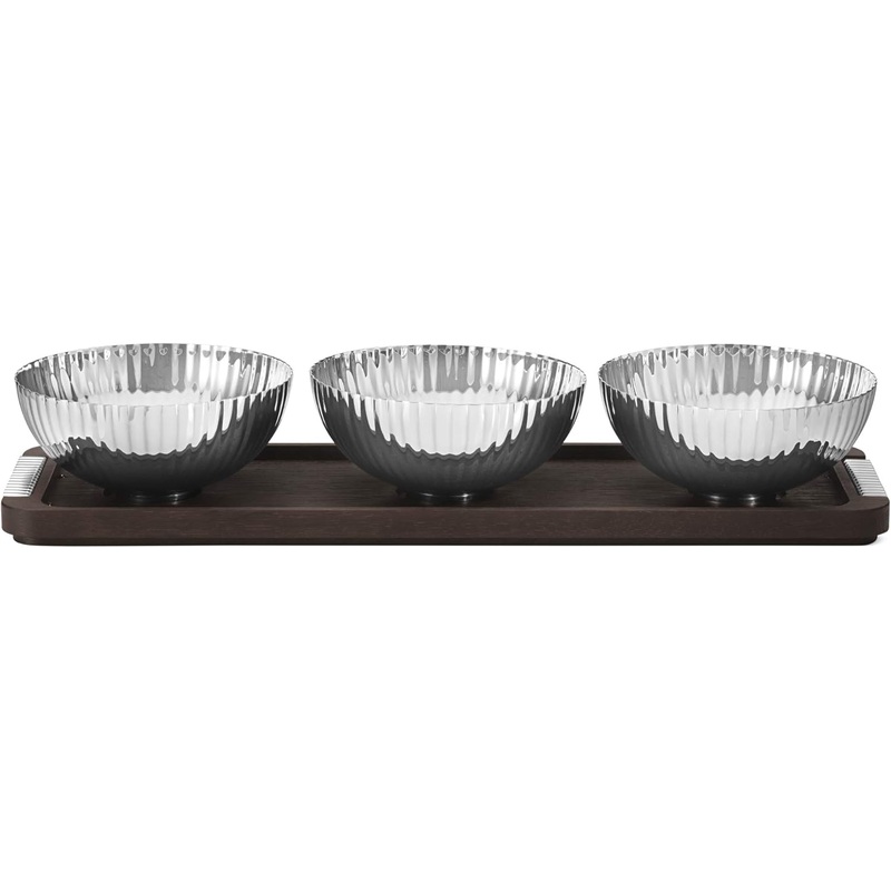 Georg Jensen Bernadotte Triple Bowl Set